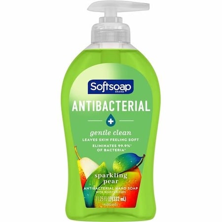 Colgate-Palmolive Co Hand Soap, Liquid, Pear, Antibacterial, 11.25 oz, Green CPCUS07326A